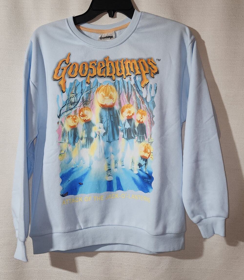 Goosebump Jack-O-Lantern sweatshirt women's XS